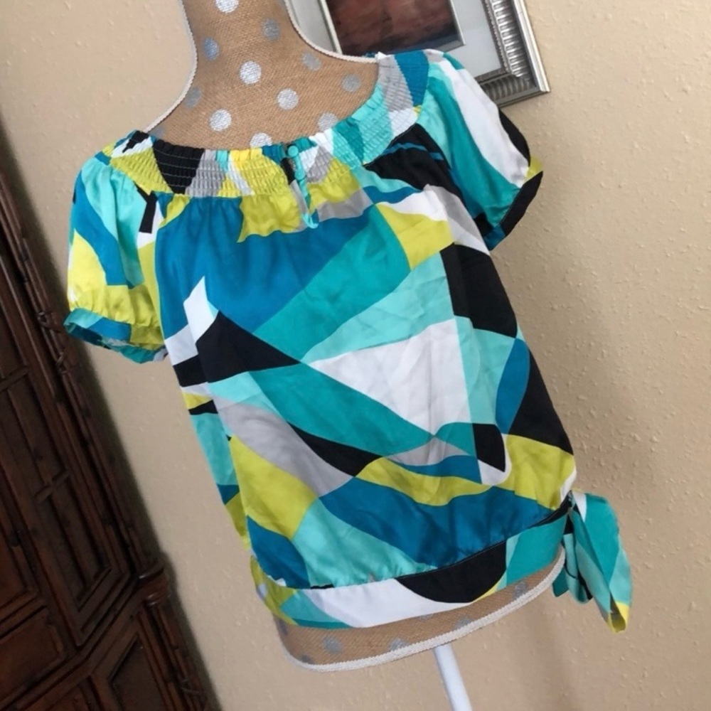 NWT Worthington Short Sleeve Blouse